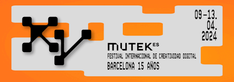 mutek Barcelona 2024 banner