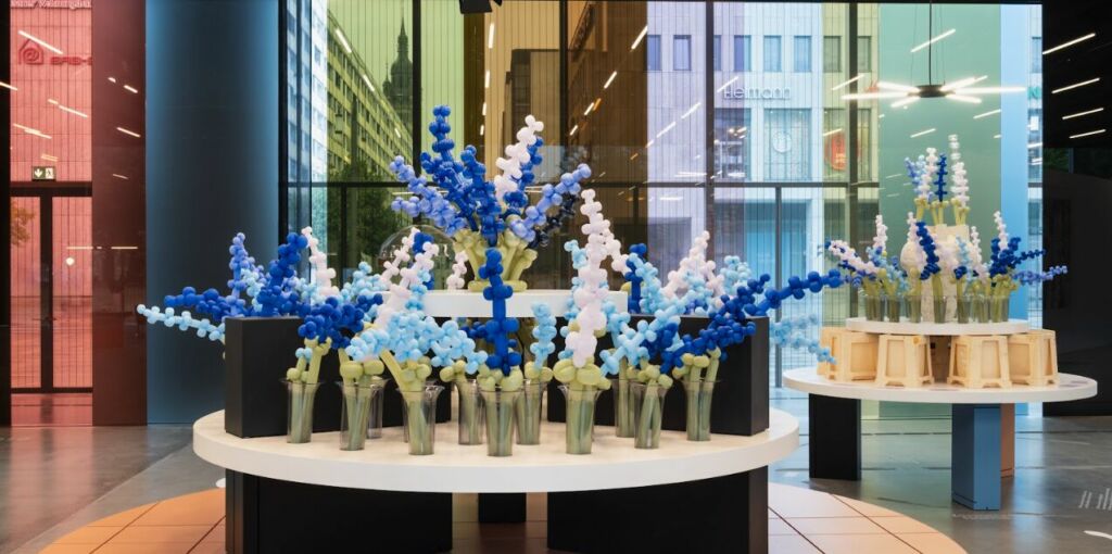 Delphinium Maximum exhibition view 1