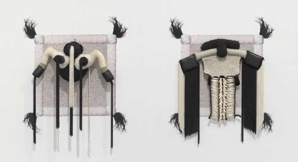 Installation view of ERIC-PAUL RIEGE: ojo|-|ólǫ́ at The Bell, Brown University (2025). Photo credit. Julia Featheringill. Courtesy of The Bell / Brown Arts Institute