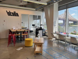 Backslash Studio inside the Tata Innovation Center at Cornell Tech. Photo: Rodrigo Guzman-Serrano.